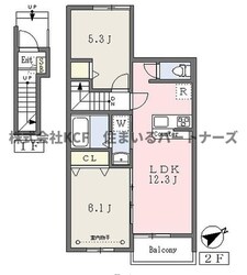 エルグランドパティオ参番館の物件間取画像